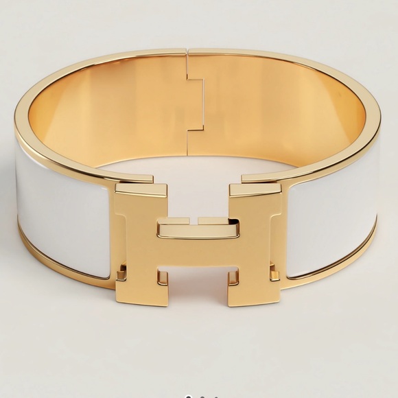 Hermes Jewelry - Hermes Clic Clac H Bracelet - Gold Hardware